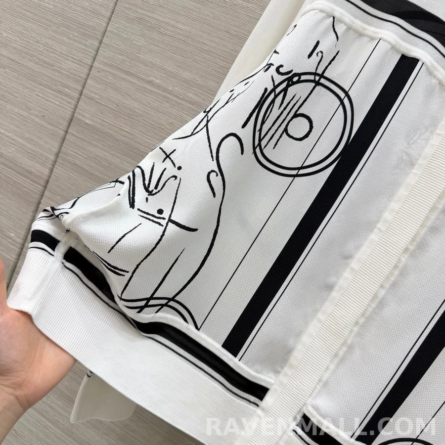 에르메스 에르메스 마차 프린트 실크 가디건 상세 이미지