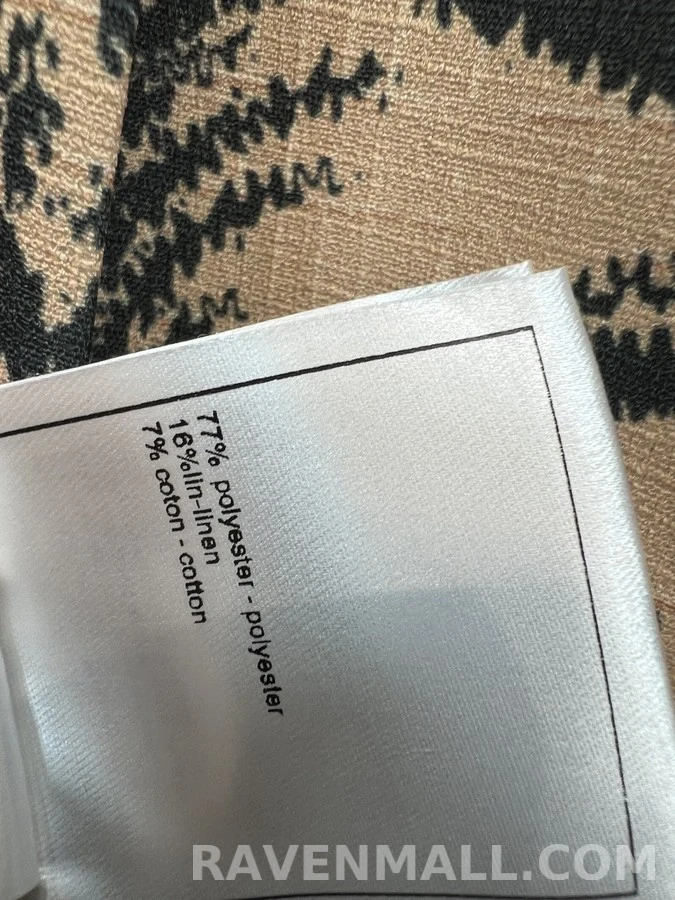 샤넬 샤넬 뉴스페이퍼 레터링 프린트 셔츠 상세 이미지