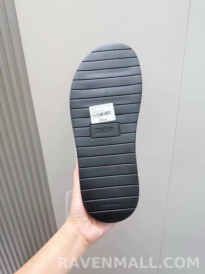 디올 디올 아쿠아 로고 크로스 스트랩 샌들 상세 이미지