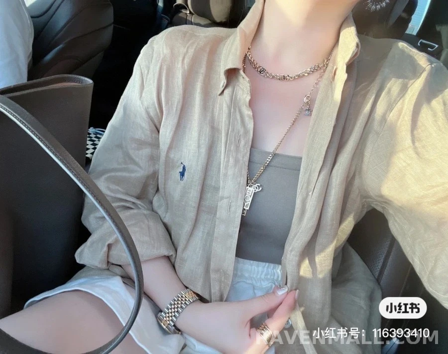 폴로 랄프 로렌 폴로 랄프 로렌 스몰 포니 자수 셔츠 상세 이미지
