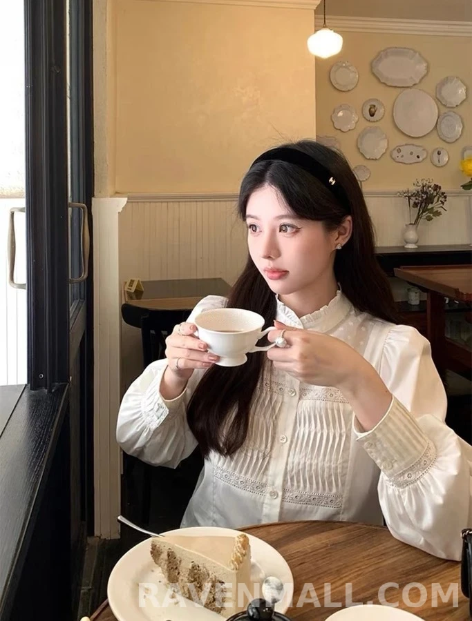샤넬 샤넬 벨벳 더블 C 헤어밴드 상세 이미지