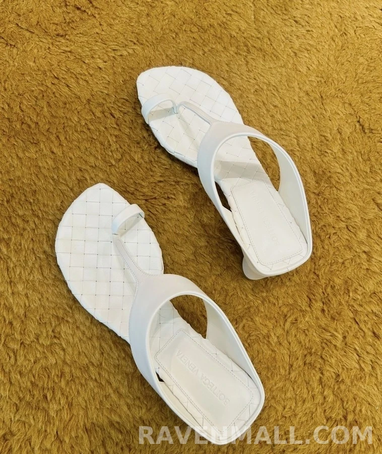 보테가베네타 보테가 베네타 위빙 텍스처 뮬 샌들 상세 이미지