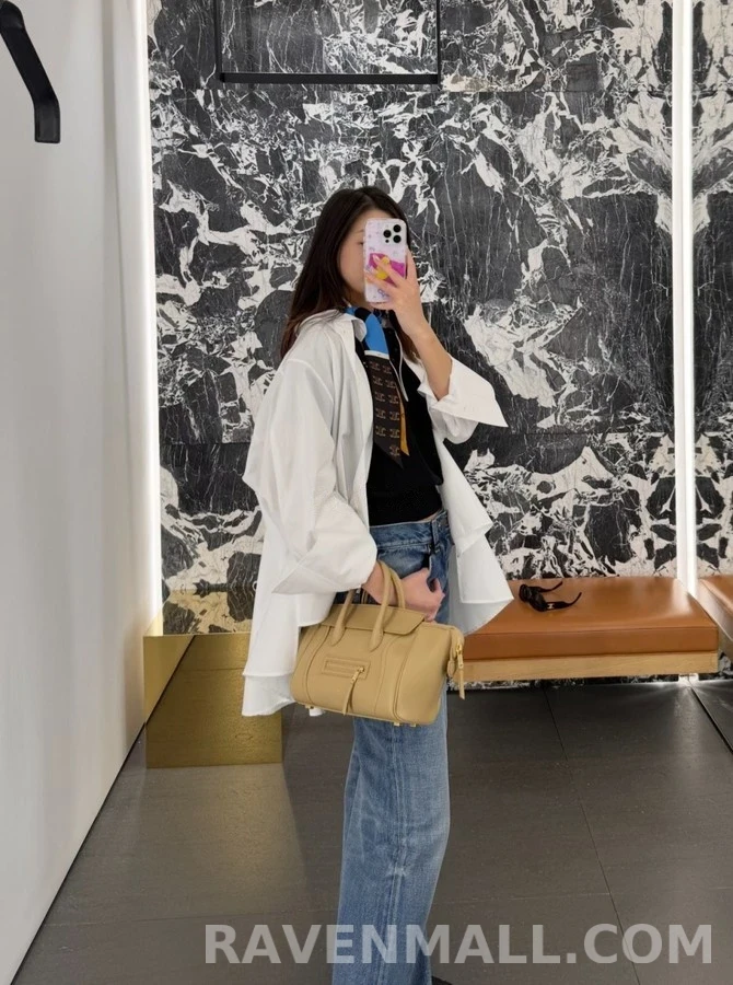 셀린느 셀린느 피터팬 카라 루즈핏 셔츠 상세 이미지
