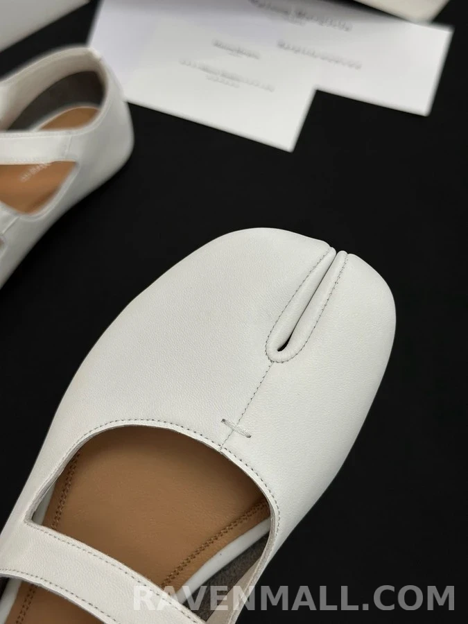 메종 마르지엘라 메종마르지엘라 더블 스트랩 메리제인 플랫 슈즈 상세 이미지