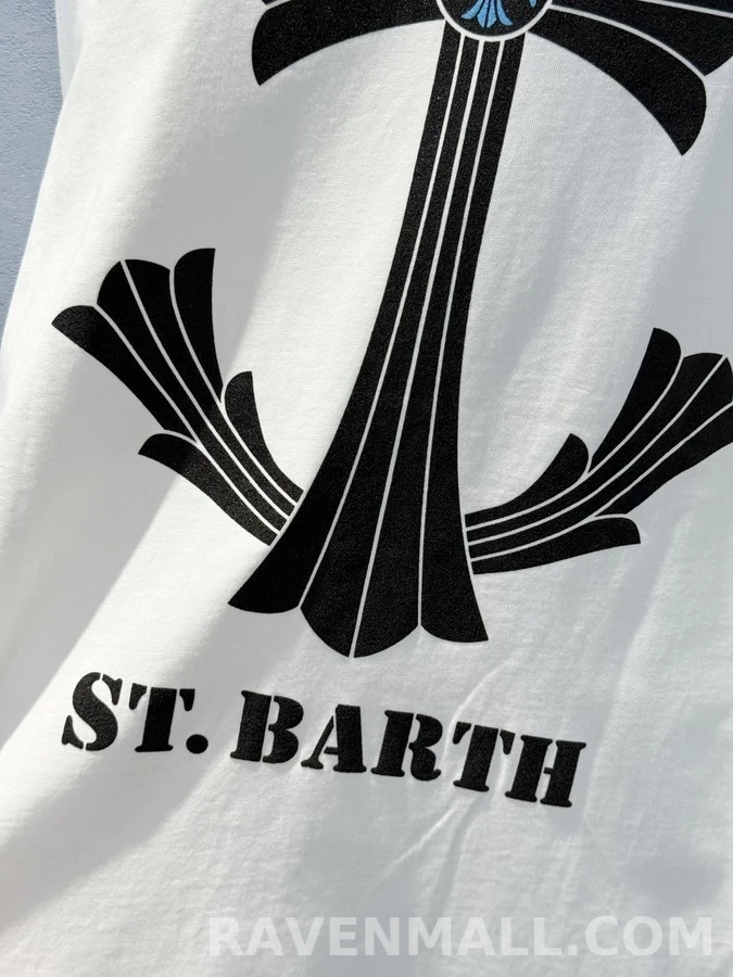 크롬하츠 크롬하츠 ST. BARTH 십자가 롱슬리브 티셔츠 상세 이미지