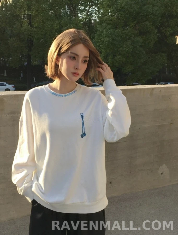 크롬하츠 크롬하츠 폰트 다이스 긴팔 티셔츠 상세 이미지