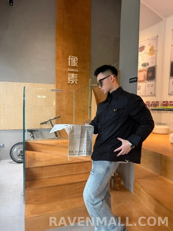 펜디 펜디 드로스트링 패치 포켓 셔츠 상세 이미지