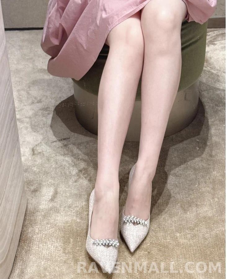 지미추 지미추 글리터 스톤 장식 힐 상세 이미지