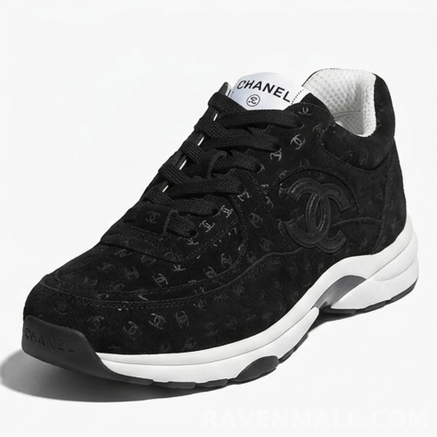 샤넬 샤넬 엠보싱 로고 스니커즈 상세 이미지