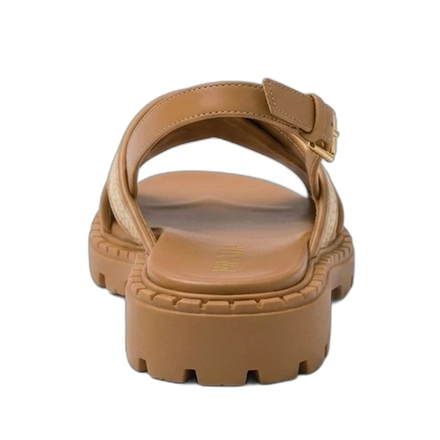 프라다 프라다 라피아 엮음 크로스 플랫폼 샌들 상세 이미지