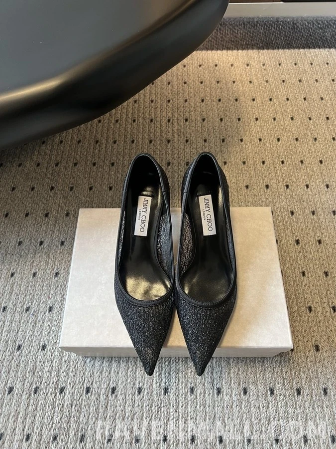 지미추 지미추 메쉬 글리터 펌프스 상세 이미지