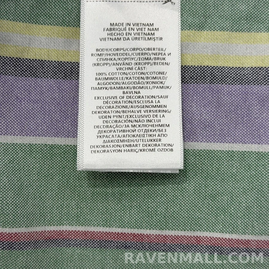 폴로 랄프 로렌 폴로 랄프 로렌 폴로 로고 스트라이프 긴팔 셔츠 상세 이미지