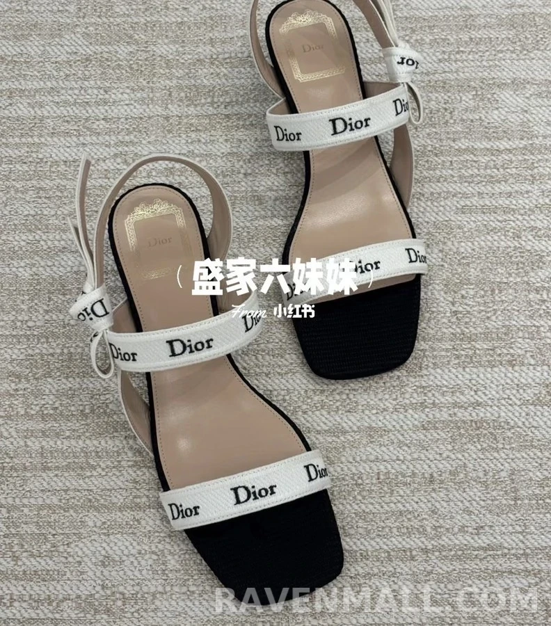 디올 디올 J'A 레터링 슬링백 힐 상세 이미지