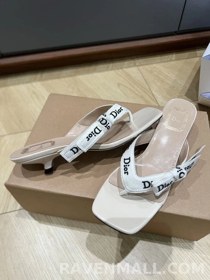 디올 디올 J'A 레터링 보우 힐 샌들 상세 이미지