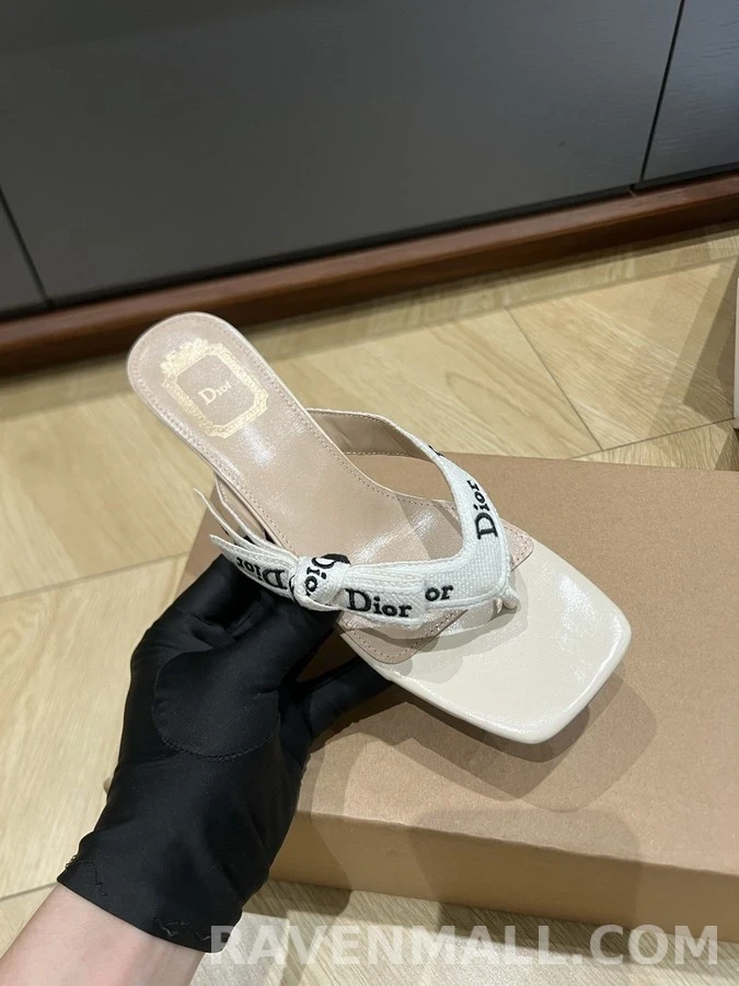 디올 디올 J'A 레터링 보우 힐 샌들 상세 이미지