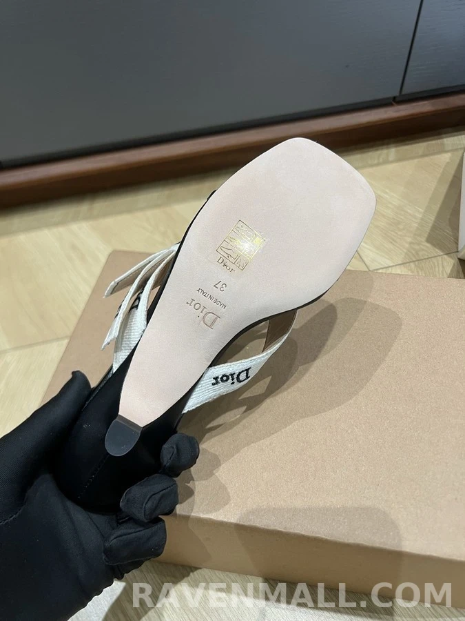 디올 디올 J'A 텍스트 스트랩 샌들 상세 이미지