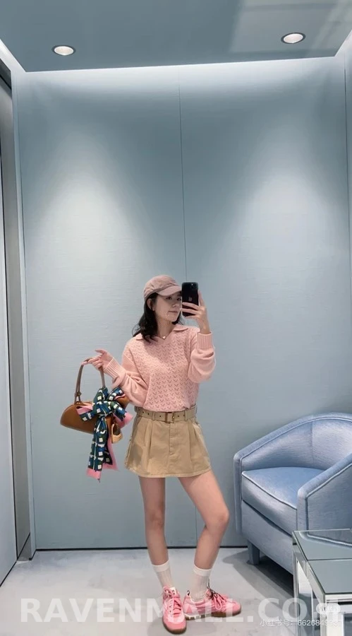 폴로 랄프 로렌 폴로 랄프 로렌 펀칭 카라 니트 폴로 셔츠 상세 이미지