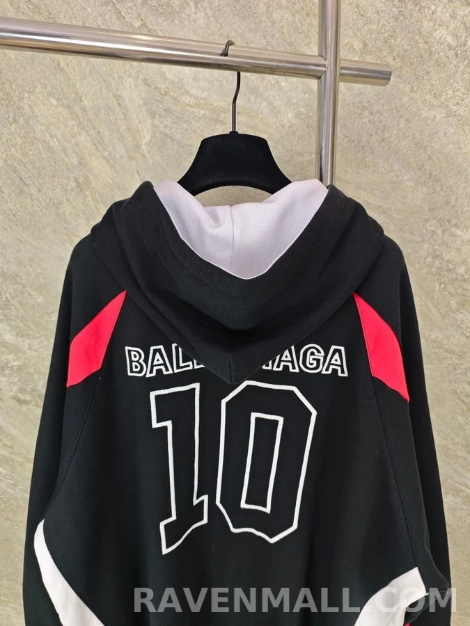 발렌시아가 발렌시아가 NBA 배색 후드 집업 상세 이미지