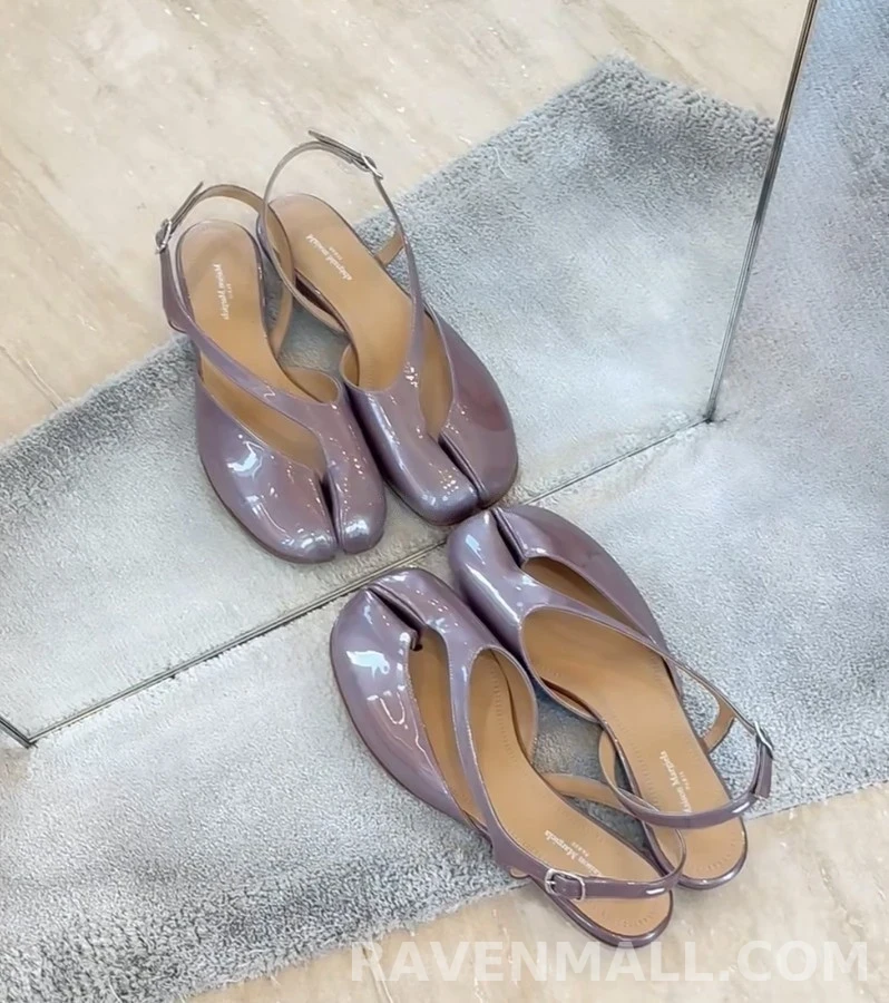 메종 마르지엘라 메종마르지엘라 타비 슬링백 플랫 샌들 상세 이미지