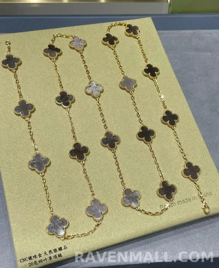 반클리프 아펠 반 클리프 아펠 알함브라 20 모티프 롱 네크리스 상세 이미지