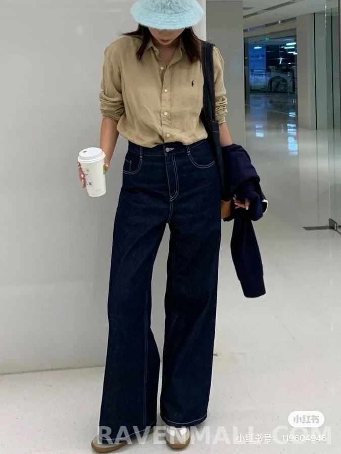 폴로 랄프 로렌 폴로 랄프 로렌 로고 자수 셔츠 상세 이미지