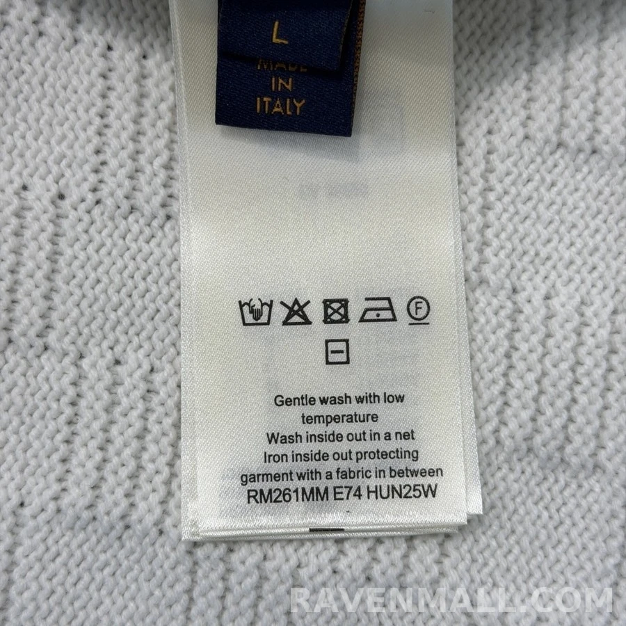 루이비통 루이비통 컬러 블록 패치워크 니트 집업 상세 이미지