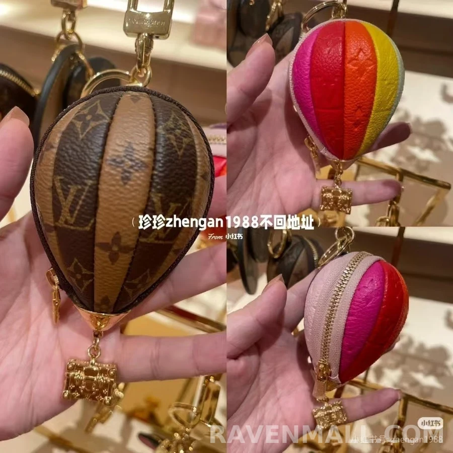 루이비통 루이비통 모노그램 열기구 키링 파우치 상세 이미지