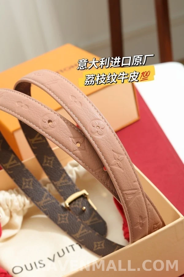 루이비통 루이비통 모노그램 엠보싱 벨트 상세 이미지