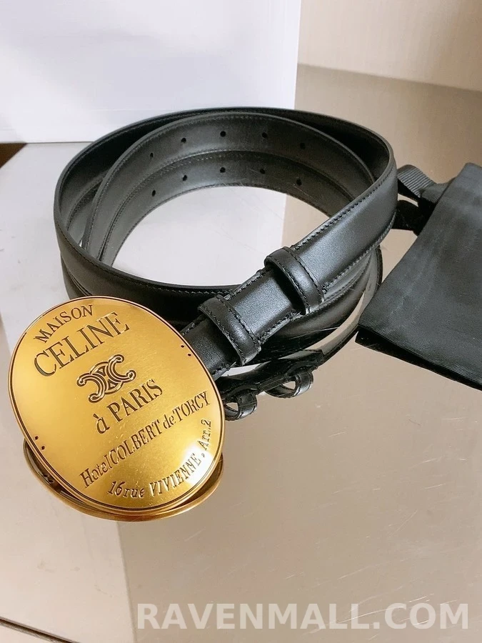 셀린느 셀린느 메종 트리옹프 25mm 벨트 상세 이미지