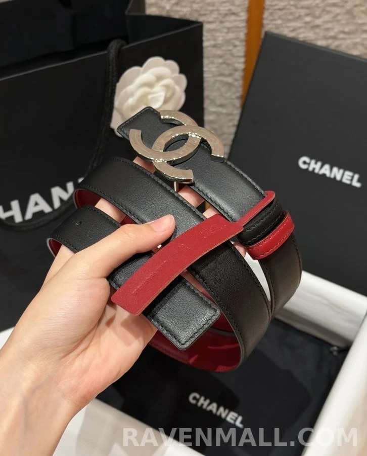 샤넬 샤넬 더블 C 리버서블 벨트 상세 이미지