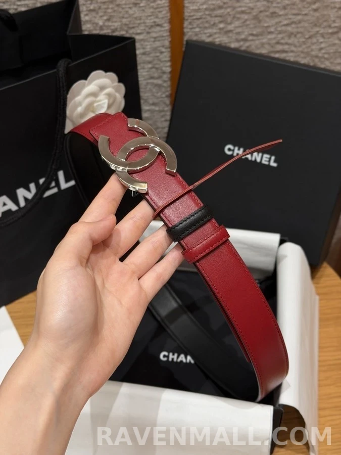 샤넬 샤넬 더블 C 리버서블 벨트 상세 이미지