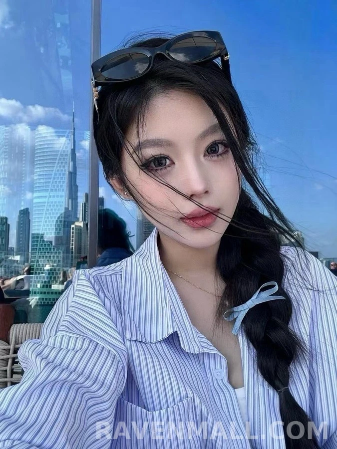 미우미우 미우미우 로고 캣아이 선글라스 상세 이미지