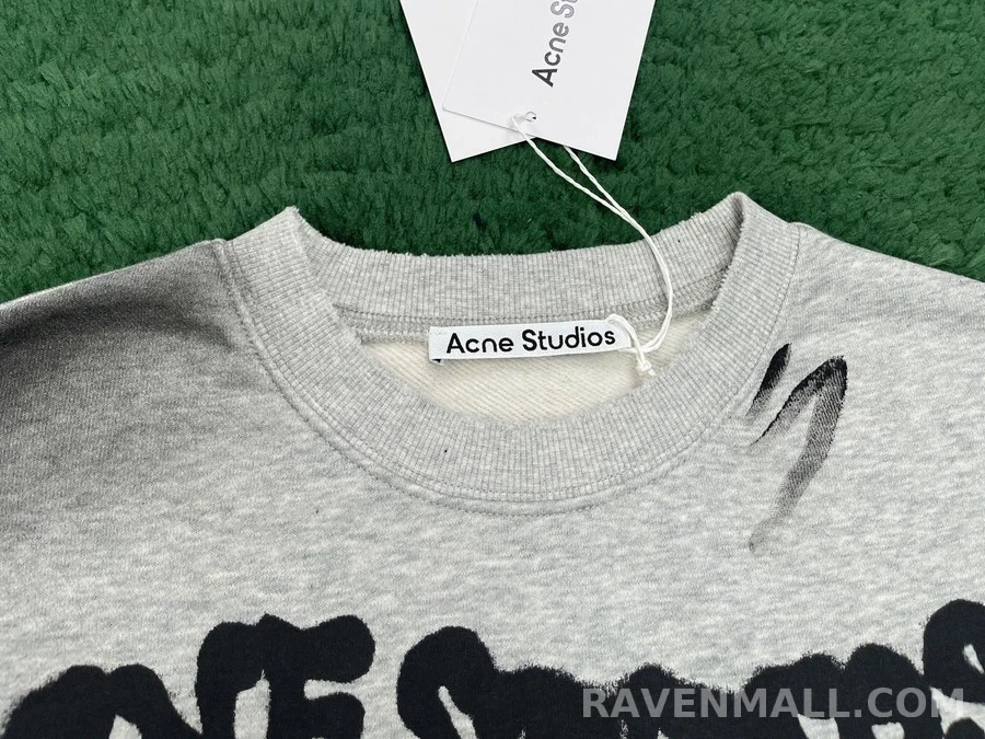 아크네 스튜디오 아크네 스튜디오 에어브러시 보우 맨투맨 상세 이미지