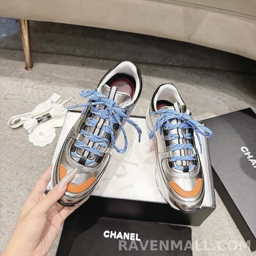 샤넬 샤넬 컬러블록 스니커즈 상세 이미지