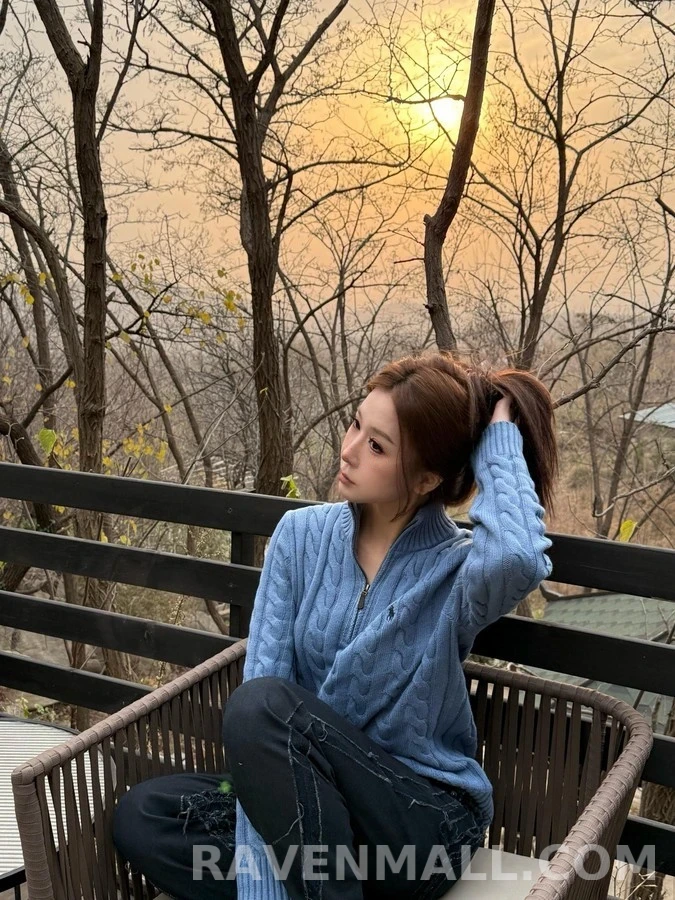폴로 랄프 로렌 폴로 랄프 로렌 케이블 쿼터집 니트 상세 이미지