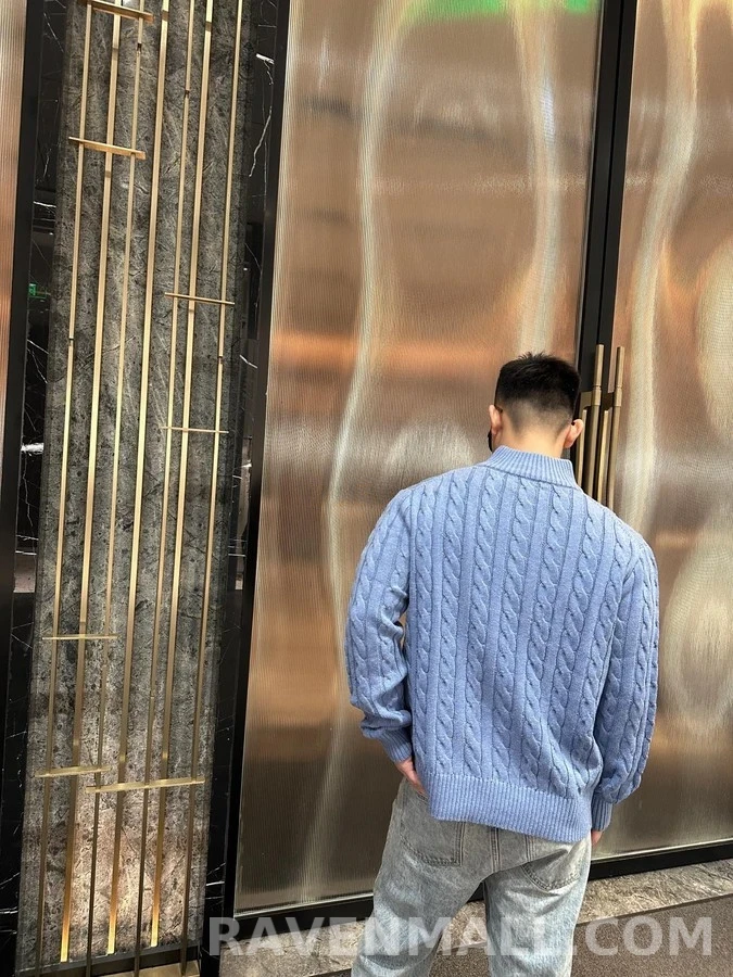 폴로 랄프 로렌 폴로 랄프 로렌 케이블 쿼터집 니트 상세 이미지