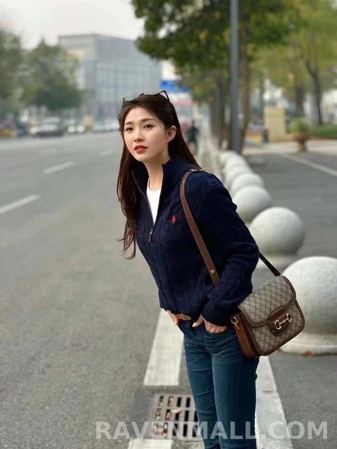 폴로 랄프 로렌 폴로 랄프 로렌 케이블 니트 쿼터집 스웨터 상세 이미지