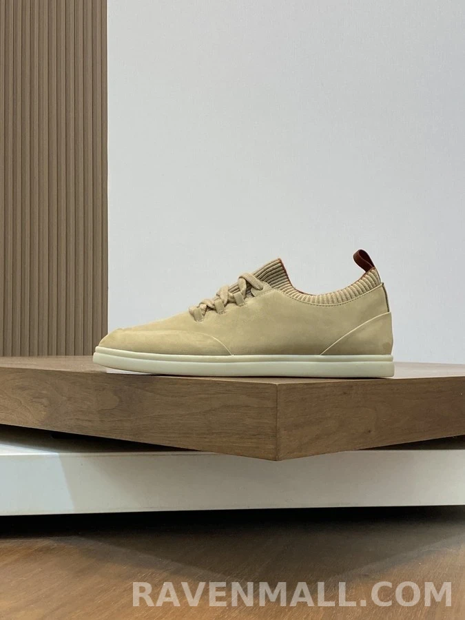 로로피아나 로로피아나 스웨이드 레이스업 스니커즈 상세 이미지