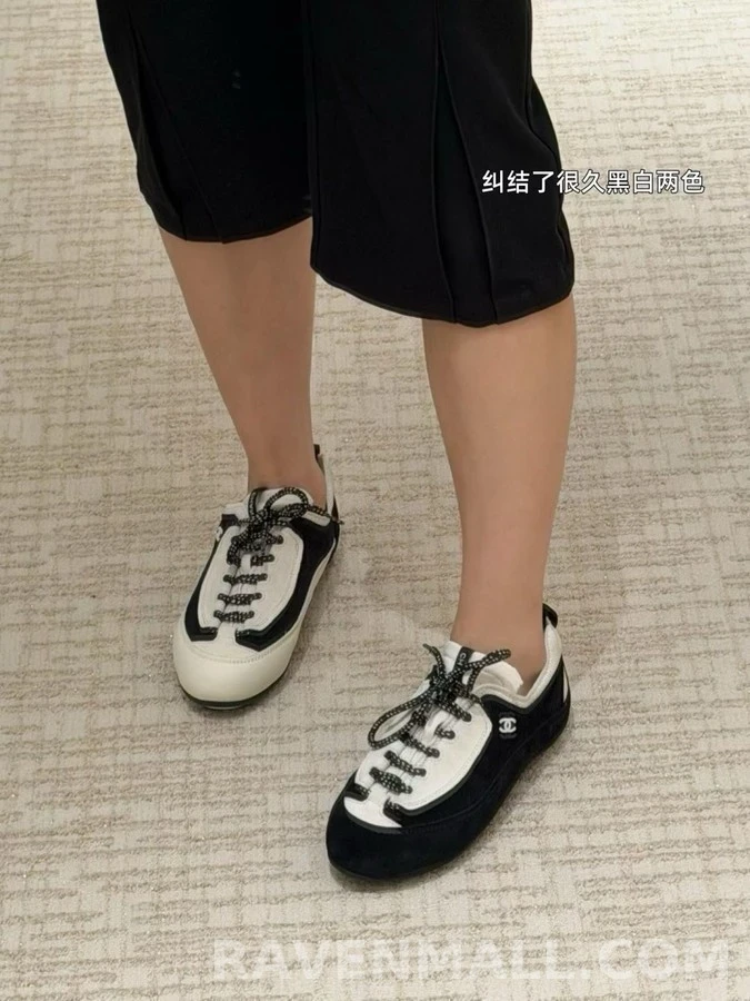 샤넬 샤넬 앤 로고 스니커즈 상세 이미지