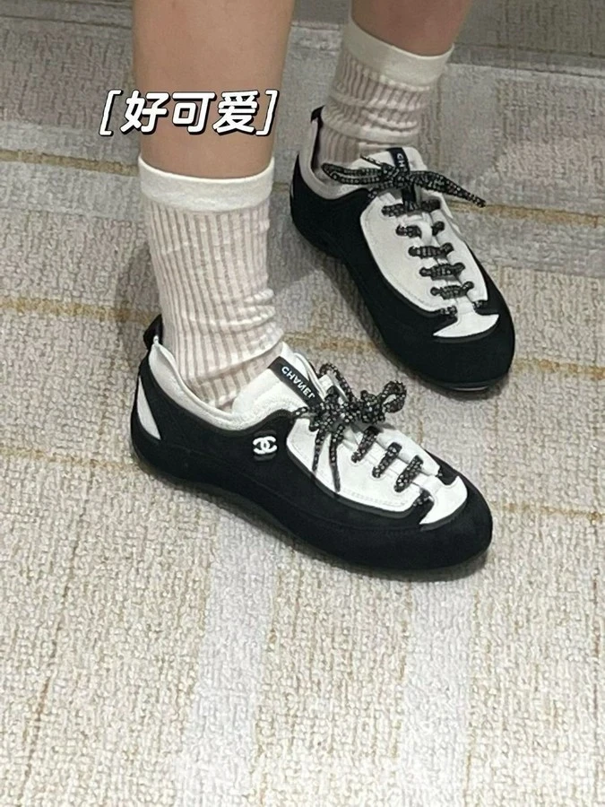 샤넬 샤넬 앤 로고 스니커즈 상세 이미지