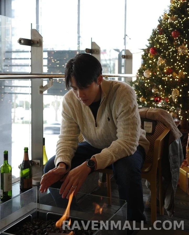 폴로 랄프 로렌 폴로 랄프 로렌 케이블 니트 쿼터집 니트 상세 이미지