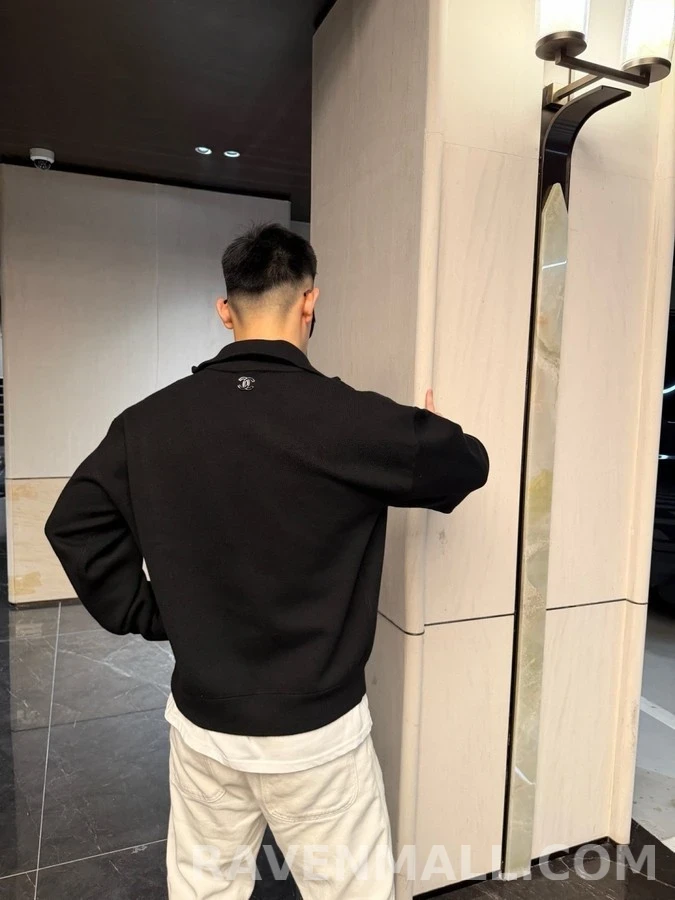 샤넬 샤넬 하프 집업 니트 상세 이미지
