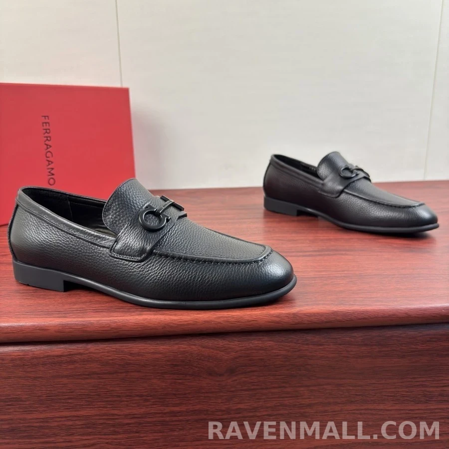 페라가모 페라가모 Gancini 버클 로퍼 상세 이미지