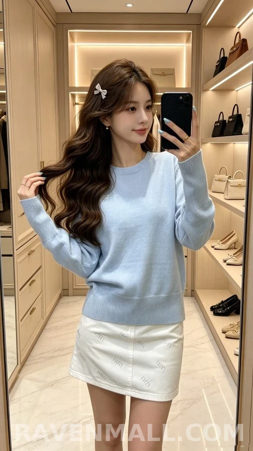 로에베 로에베 아나그램 로고 니트 상세 이미지