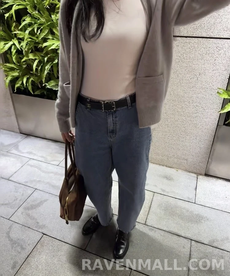 샤넬 샤넬 더블 C 로고 리버서블 벨트 상세 이미지
