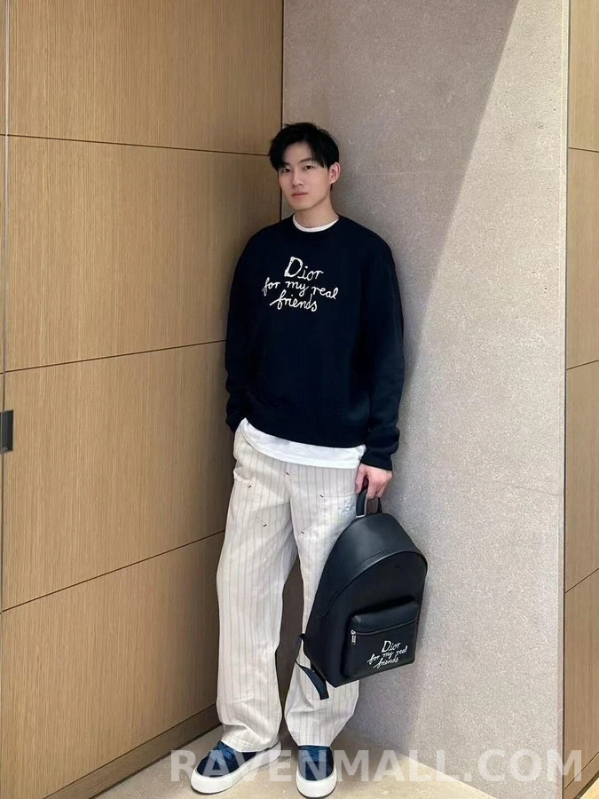디올 디올 레터링 니트 스웨터 상세 이미지