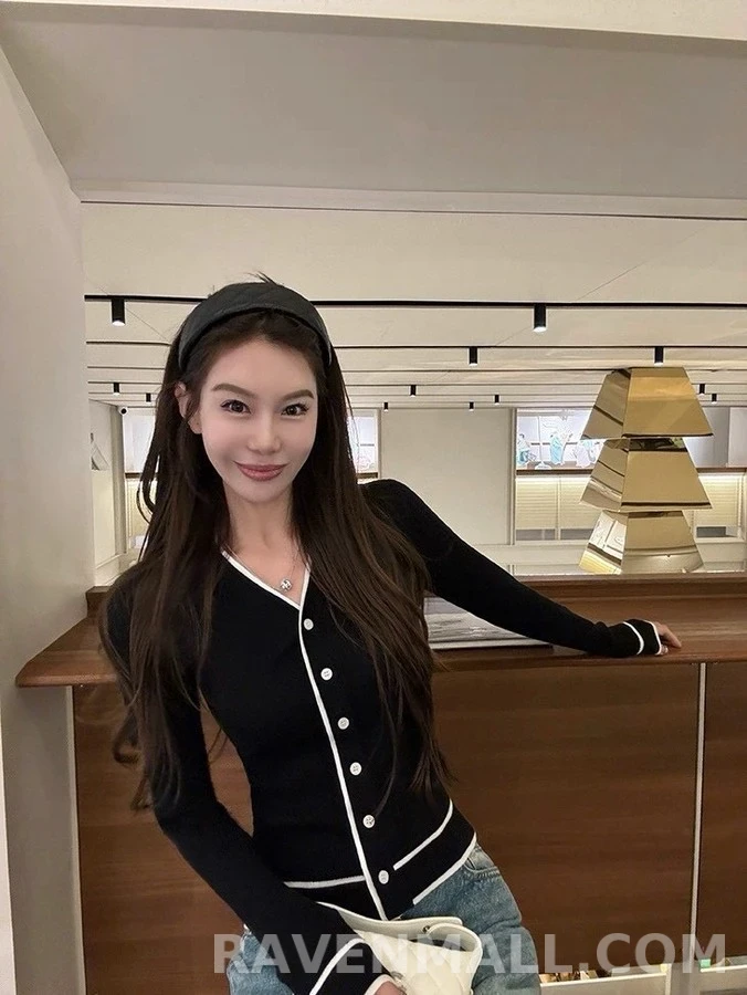 샤넬 샤넬 퀼팅 로고 헤어밴드 상세 이미지
