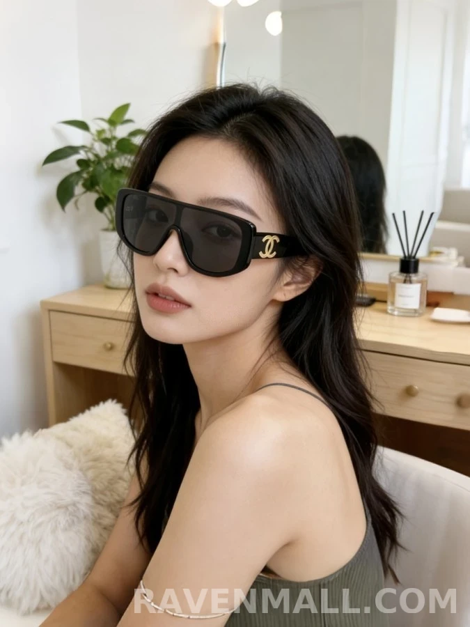 샤넬 샤넬 쉴드 선글라스 상세 이미지