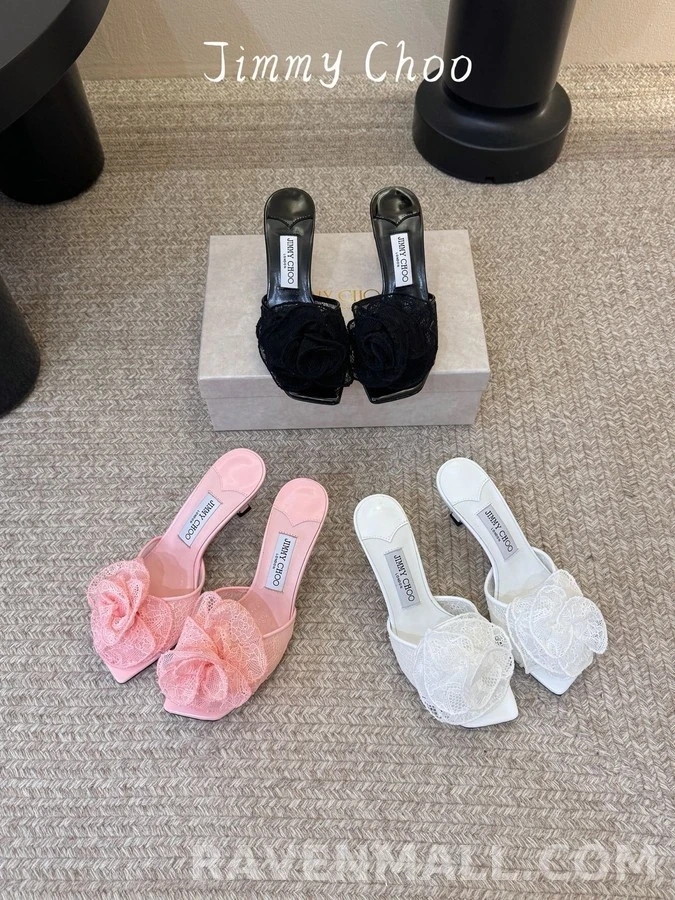 지미추 지미추 레이스 스퀘어토 뮬 상세 이미지