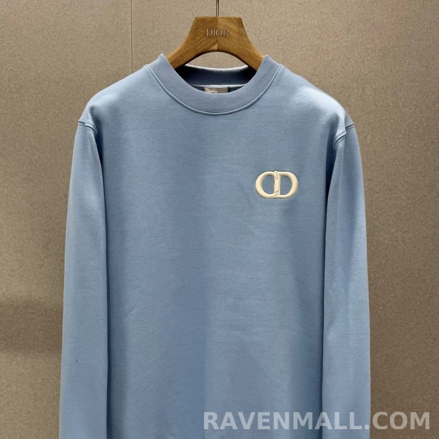디올 디올 아이콘 자수 맨투맨 상세 이미지